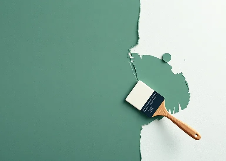 Ponçage et rebouchage des fissures avant mise en peinture